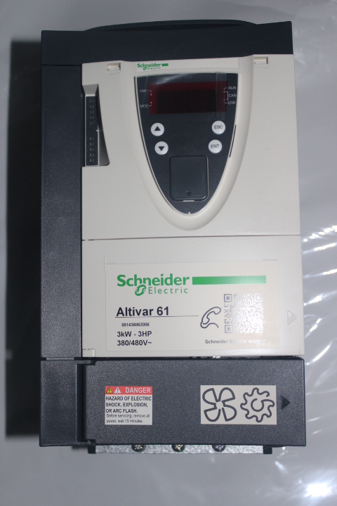 施耐德变频器:施耐德ATV312变频器空载报警OCF怎样解决